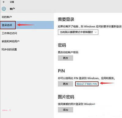 Win10系统PIN码重置方法，教程