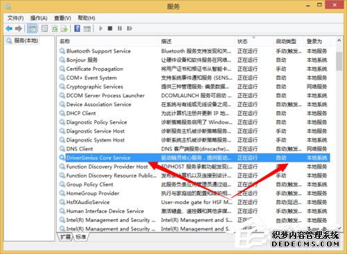 雨林木风Win8如何卸载Windows的服务的方法和步骤