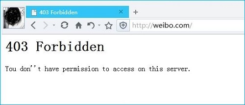 Win10系统浏览器报错403 forbidden如何解决