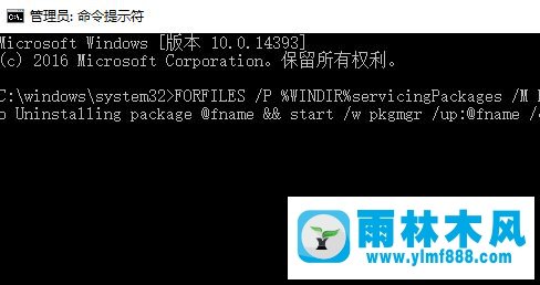 雨林木风win10系统中ie11无法卸载怎么办？