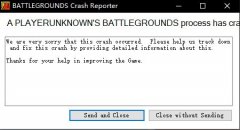 雨林木风win10运行吃鸡提示“BATTLEGROUNDS Crash Reporter”怎么办？