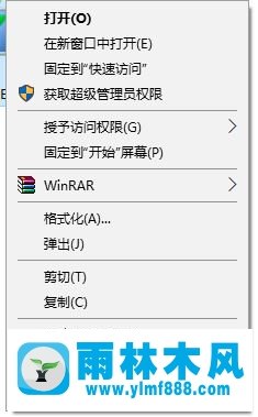 雨林木风win10系统u盘文件名目录名或卷标语法不正确该怎么办?